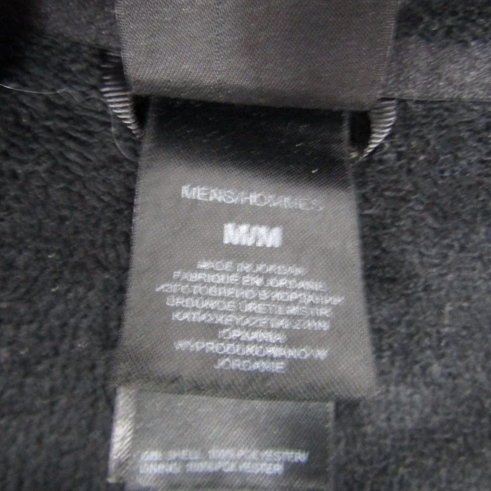 North Face Jacket Mens Medium Gray Softshell Full Zip Outdoor‎ Fleece Lined FA14